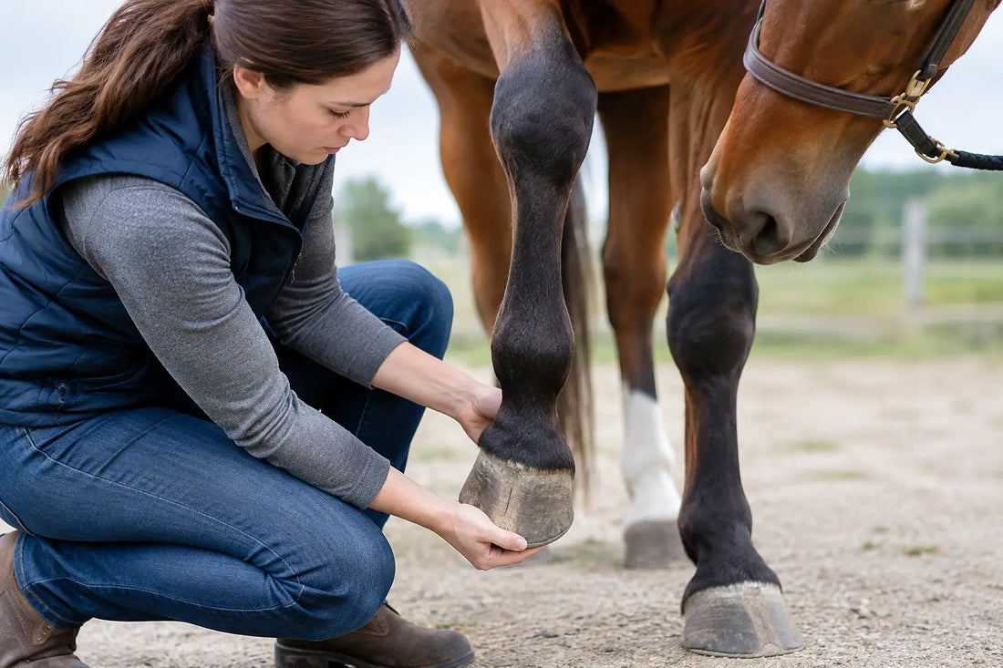 What Causes Hoof Wall Separation in Horses?