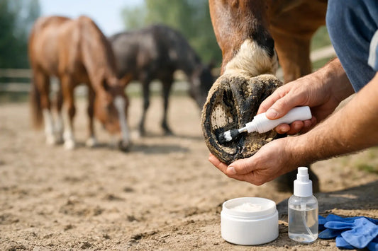 How to Treat Thrush in Horses Over the Counter