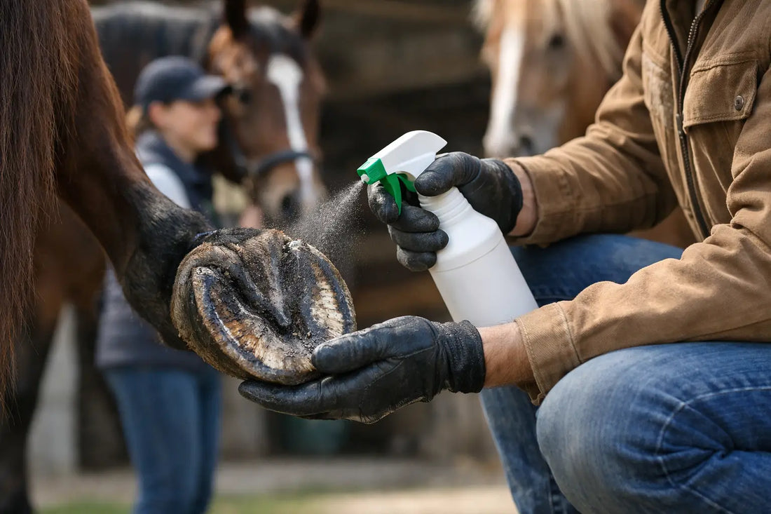 Thrush Treatment Spray Review for Horse Owners