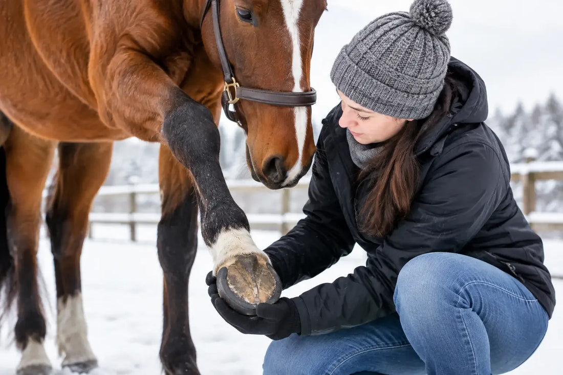 Winter Hoof Damage Starts Small - Treat It Early