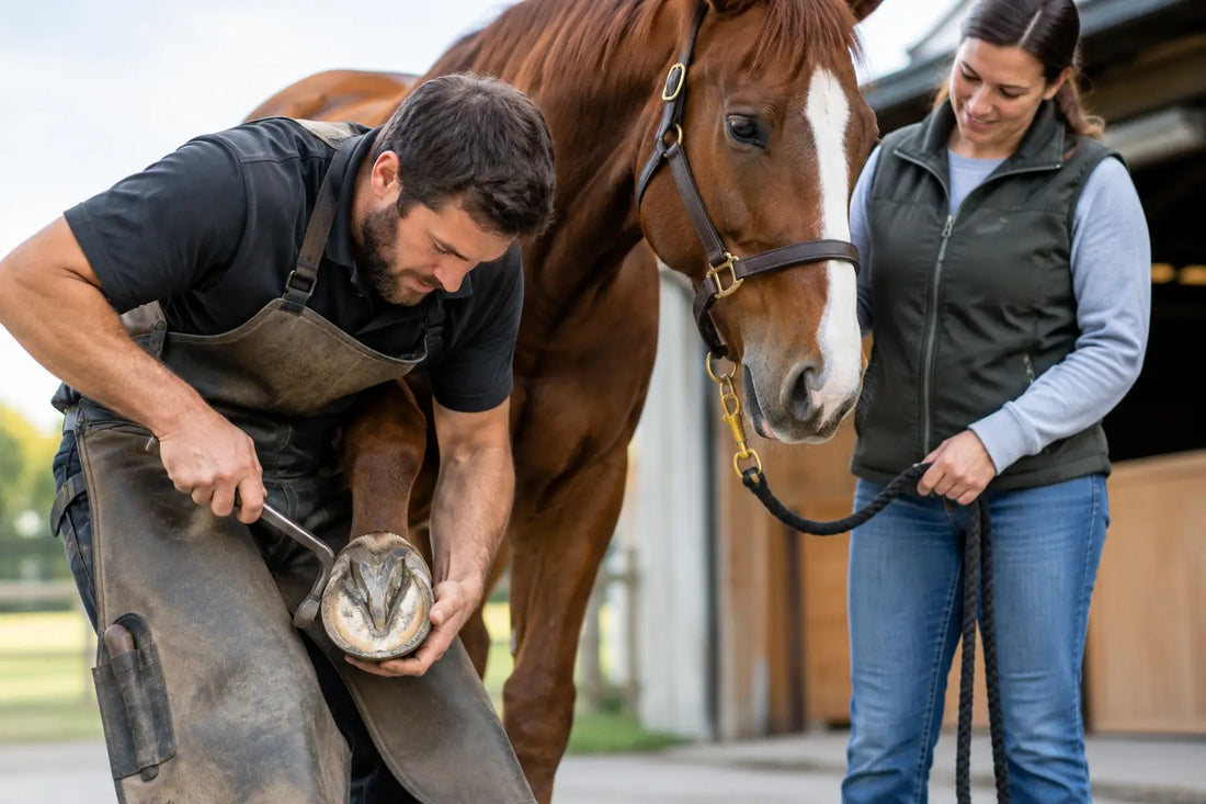 Farrier Treatment Results You Can See in the Hoof