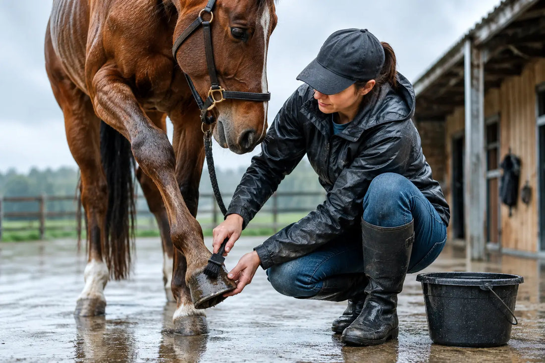 How to Protect Hooves During Wet Weather
