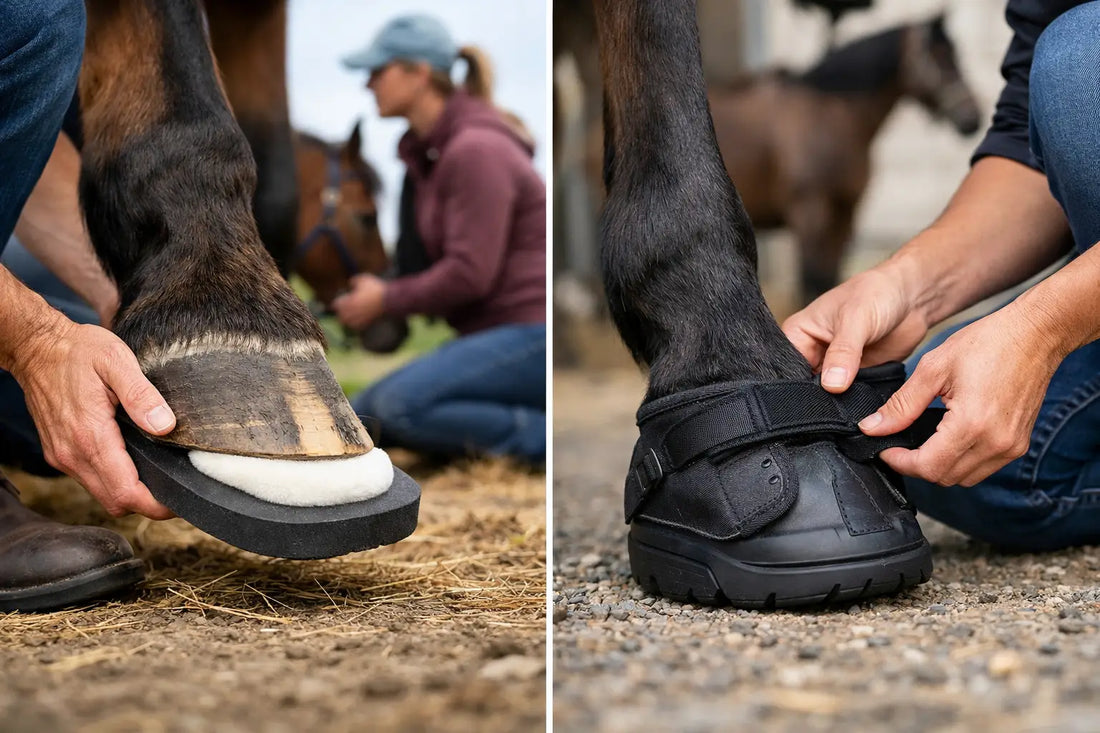 Laminitis Pads Versus Boots: Which Helps?