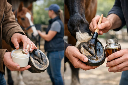 Hoof Conditioner Versus Hoof Oil