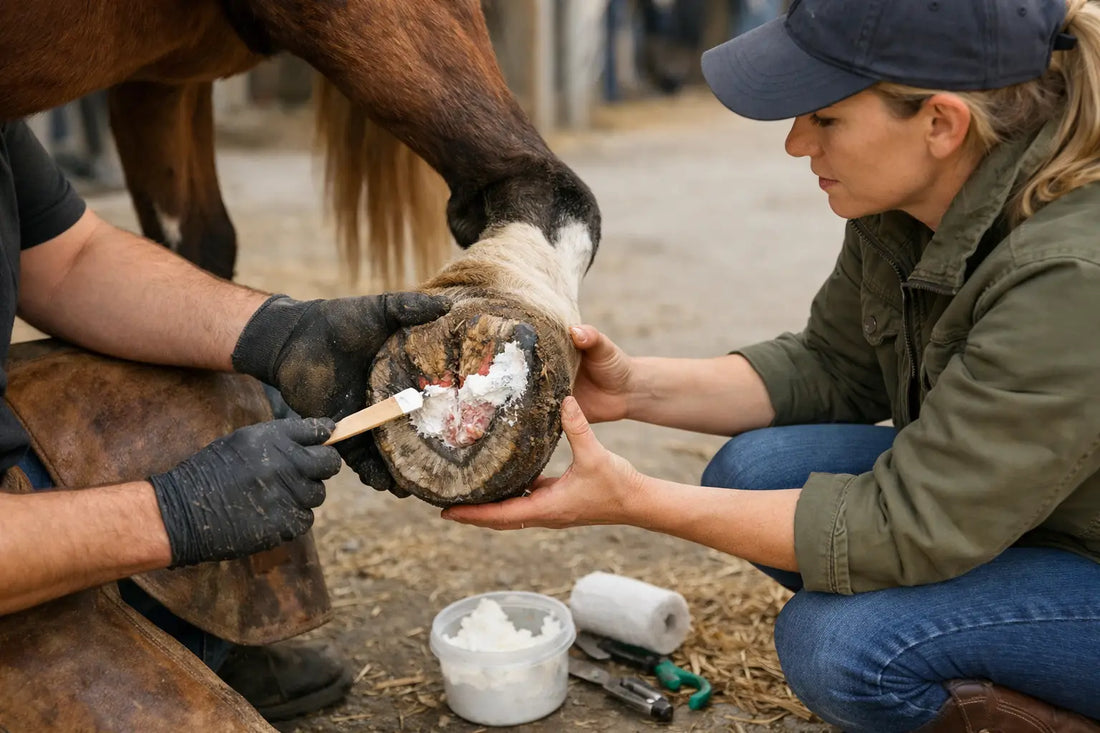 How to Pack Canker Hooves the Right Way