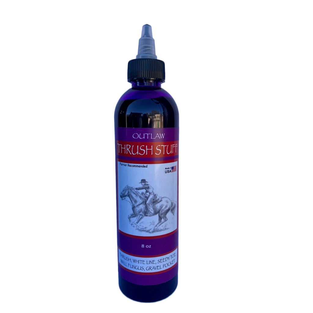 Outlaw Thrush Stuff thrush treatment bottle 8 oz